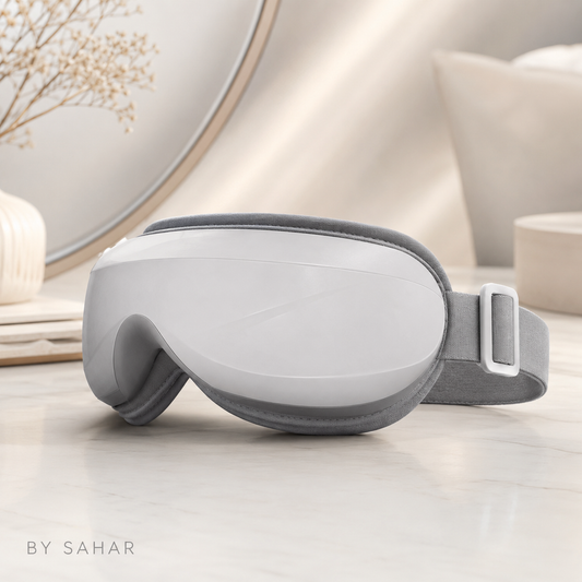 Heated Eye Massager with Compression & Music